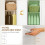 Slim Bathroom Storage Cabinet, with Sensor Lights - White 8