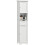 Slim Bathroom Storage Cabinet, with Sensor Lights - White 2
