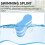 (Pink)Pull Buoy Leg Float Pool Training Aid Legs And Hips Support For Adults Kids And Beginners For Stroke Swimming 7