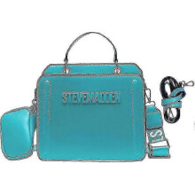 (Blue) Women's Tote Bag Faux Leather Hobo Purse with Adjustable Shoulder Strap, Large Capacity Handbag for Daily Use