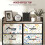 8-Drawer Chest of Drawers - White 7