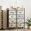 8-Drawer Chest of Drawers - White 3