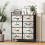 8-Drawer Chest of Drawers - White 4