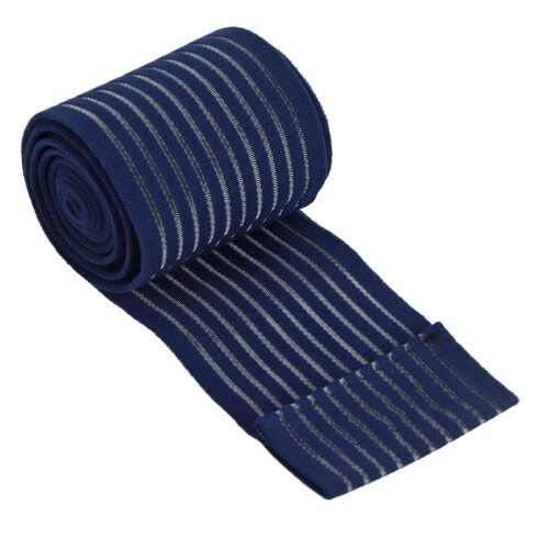 Wickelbandage Knie Blau 180 cm 2