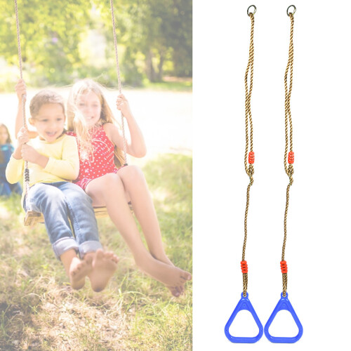 Kinder Gymnastikringe mit Seil Blau