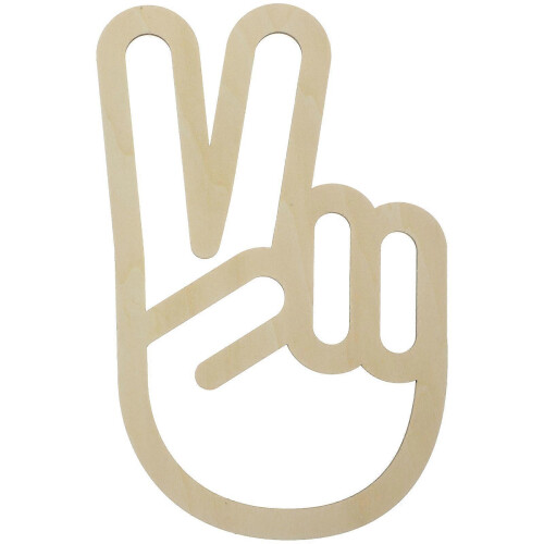 8.25x5.11in Gesture Shape Wall Decor Kitchen Decorative Item Suitable for Children 1Pcs