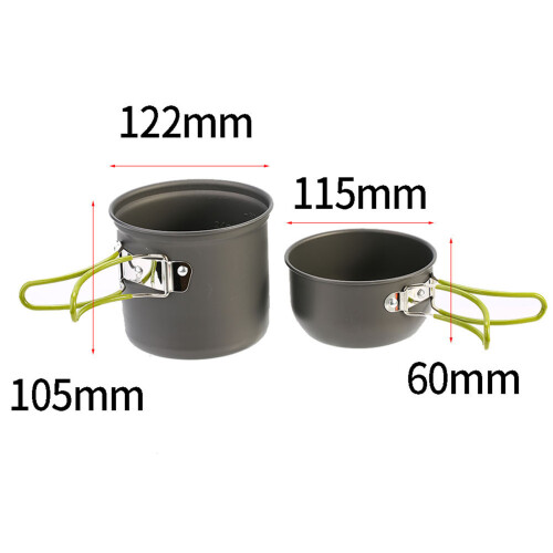 Outdoor Kochset 1-2 Personen Camping