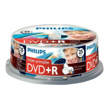PHILIPS - DVD+R - 4.7Go - 16x - Cakebox van 25 stuks