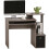 Computer Desk with Sliding Keyboard Tray Storage Drawer Shelf Home Office Workstation Grey 1