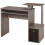 Computer Desk with Sliding Keyboard Tray Storage Drawer Shelf Home Office Workstation Grey 2
