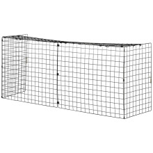Extendable Fire Guard Screen, Wire Mesh, Child & Pet Safety Barrier for Fireplaces, 81.5-160cm, Black