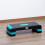 Aerobic Step with 3-Level Adjustable Heights for Home, Office Exercise, Black and Blue 4
