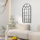 Arched Wall Mirror 110x62cm, Modern Decor 3