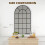 Arched Wall Mirror 110x62cm, Modern Decor 4