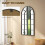 Arched Wall Mirror 110x62cm, Modern Decor 7