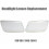 2x Headlight Lens Protective Cover for VW Jetta Bora MK4 99-05 1