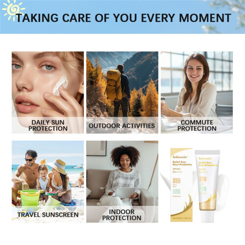 SPF50+ Sunscreen Lotion, UV Protection, Refreshing & Non-Greasy 2