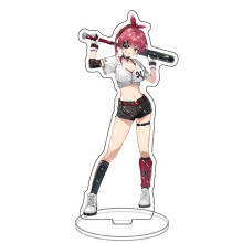 (10)Hololive Acrylic Stand Figure Aqua Akai Shirakami Pekora Natsuiro Inugami Sakura