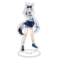 (9)Hololive Acrylic Stand Figure Aqua Akai Shirakami Pekora Natsuiro Inugami Sakura