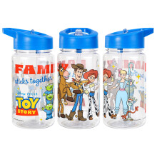 Toy Story "Family" Small Plastic Bottle With Straw