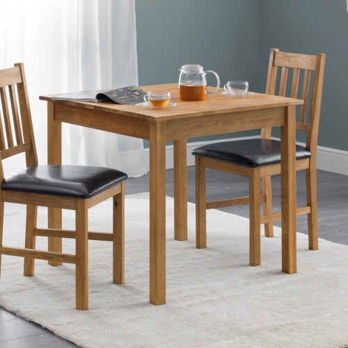 Coxmoor 75cm Square Dining Table - Oak