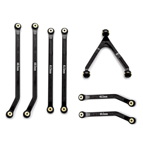 Aluminium-Lenker Chassis-Set Axial SCX24 90081 B17