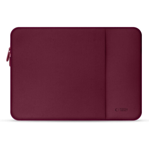Tech-Protect 14" Neoprene Laptop Case - Burgundy