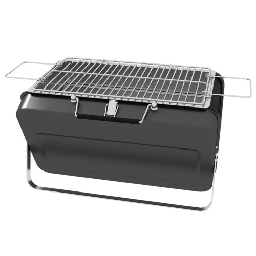 Metal Suitable-Style Portable BBQ Grill - Black 1