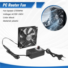 120mm 2700RPM Fan Cooling with Controller 12cm 12V Btc Machine Chassis Workstation Cabinet Radiator Server Fan EU Plug
