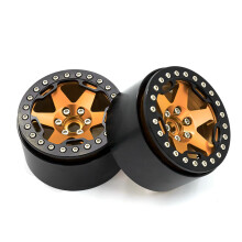 Beadlock Felge Aluminium 2,2 Zoll 4er Set für RC