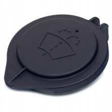 Windshield fluid reservoir cap, plastic, compatible with Peugeot 407, 3008, 5008 and Citroën C5 and C6, blue.