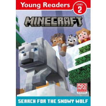Minecraft Young Readers Search for the Snowy Wolf by Mojang AB Paperba