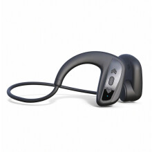 Sportkopfhörer mit Knochenleitung – IP68 – Schwimmen, 32 GB integrierter MP3-Player, Bluetooth 5.4 – Schwarzes Bluetooth-Headset