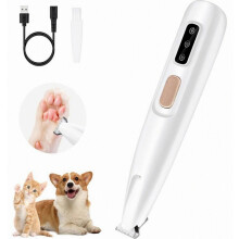 Hundeschermaschine – Geräuscharm – Wasserdicht – Wiederaufladbar – Klinge aus Edelstahl