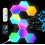 Λάμπα LED για παιχνίδια 8 τεμαχίων, Smart RGB, 16 εκατομμύρια χρώματα, έλεγχος εφα 1