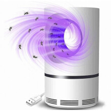 Mosquito Killer Lamp, Indoor Fly Killer, LED Fly Trap - Safe and Quiet, Electric Fly Trap Insect Repellent [343]