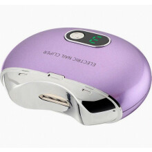Professionele elektrische nagelknipper - Automatische nagelknipper - Paars - Nagelverzorging - Waterdicht - Manicureset - L-label