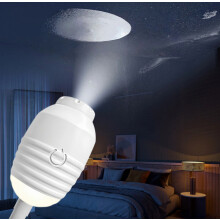 USB-Galaxy-Sternenprojektor-Nachtlicht mit 12 Filmen, flexiblem Schwanenhals, ideal für Schlafzimmer, Auto oder Kinderzimmer.