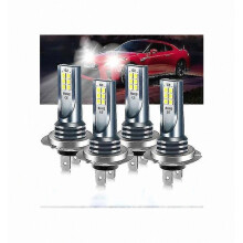 4-lamps H7 LED-koplampkit, dim- en grootlicht, 120W, 60.000 lm, ultrahelder, 6000K wit YYV