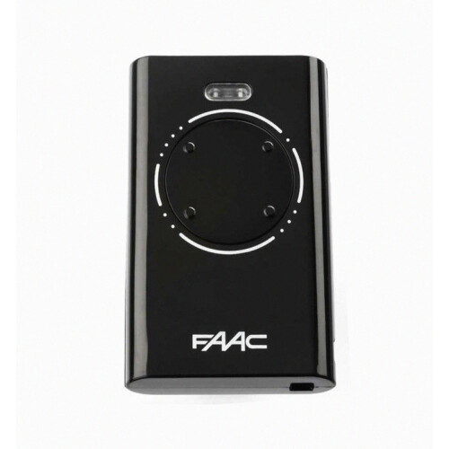 Télécommande FAAC XT4 SLH LR - 4 canaux - 868 MHz - Noire