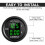 QttvbTna Motorcycle LED Digital Voltmeter, 6V-48V Current/Voltage Sensor, Green. 4