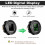 QttvbTna Motorcycle LED Digital Voltmeter, 6V-48V Current/Voltage Sensor, Green. 3