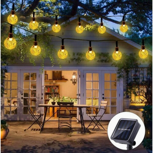 String Lights - ZVD - 12m - 100 LEDs - Waterproof - 8 Modes - Warm White 1
