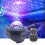 Galaxy Ocean Wave Star Projector Νυχτερινό φως Ηχείο Bluetooth Τηλεχειριστήριο Ambient Lamp για δ 2