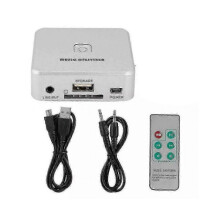 Digital MP3 Audio Recorder Player with USB Port + SD Card Slot + IR Remote js