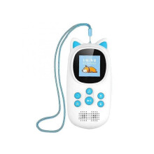 Bluetooth MP3 Player for Kids, Cute Kitty Music Player with Speaker, Support TF Card,FM Radio,Record