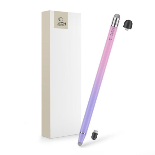 Penna stilo passiva Tech-Protect Usp100 Touch, 4 punte - Viola