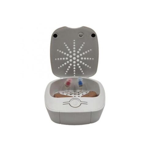 UV Hearing Aid Dryer and Dehumidifier Case, Portable Drying Box_Special Gift