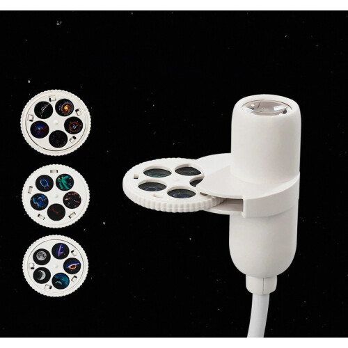 Φως προβολέα USB Galaxy Planet 15 εφέ προβολής χώρου Ρυθμιζόμενο νυχτερινό φως LED 36 1