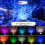 Νυχτερινό φως προβολέα Planets and Stars, 32 λειτουργίες φωτισμού, ηχείο Bluetooth, αναγ 3